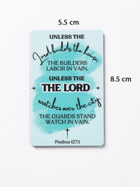 Build The House - Fridge Magnet
