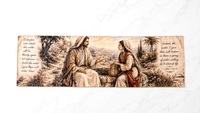 Jesus & Samaritan woman - Scarf