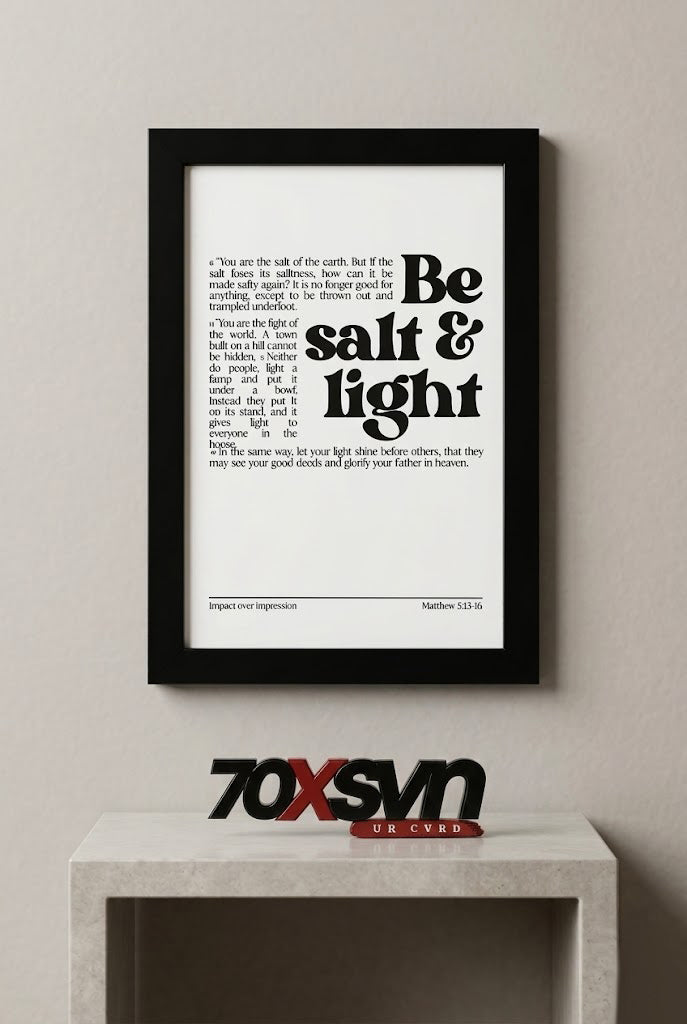 Salt & Light Frame